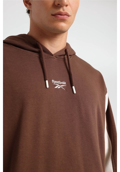 Reebok Sweatshirt Erkek Kahverengi Palona Hoodıe Kahverengi-ekru