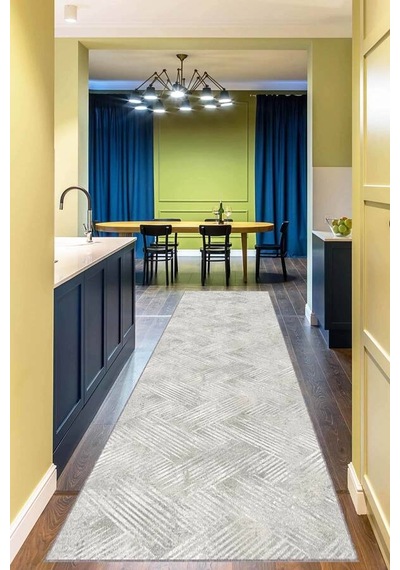 Vizon Kaymaz Modern Kesme Rulo Özel Ölçülü Yolluk Ar1223n11