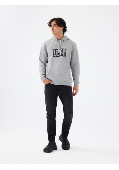LOFT Regular Fit Erkek Sweatshirt Lf2041170 Q1.v1 Gri Melanj