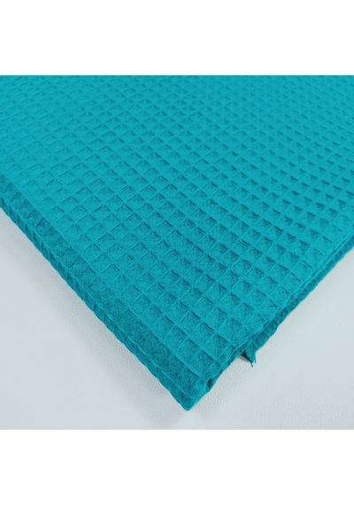 Waffle Pike Bornozluk Kumaş 100% Pamuk W-20 Yeşil