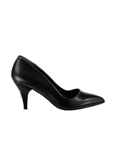 Fox Shoes Siyah Kadın Topuklu Ayakkabı A922151109