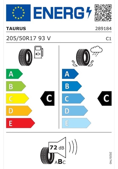 Taurus 205/50R17 93V XL Ultra High Performance Yaz Lastiği 2025