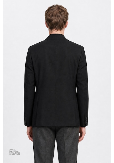 Altınyıldız Classıcs Erkek Sıyah Regular Fit Normal Kesim Kırlangıç Yaka Gofre Desenli Kapak Cepli Blazer Ceket Siyah Altınyıldız Classıcs Erkek Sıyah Regular Fit Normal Kesim Kırlangıç Yaka Gofre Desenli Kapak Cepli Blazer Ceket Siyah