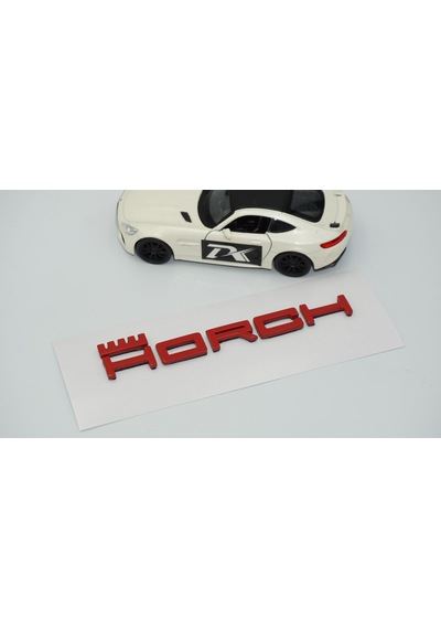 Dk Tuning A8 D5 Horch Bagaj Kırmızı 3m Yazı Logo Audi İle Uyumlu