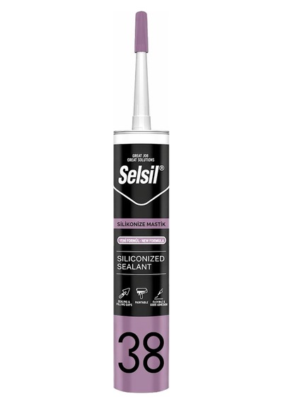 Silikonize Mastik Altınmeşe Oak 500 Gr Kahverengi