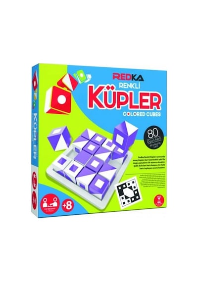 Redka Renkli Küpler Sihirli Küpler Qbitz Qbig Zeka Akıl Oyunu