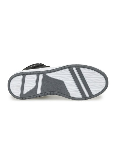 Kinetix Kort Pu Hı 3pr Siyah Erkek High Sneaker Siyah