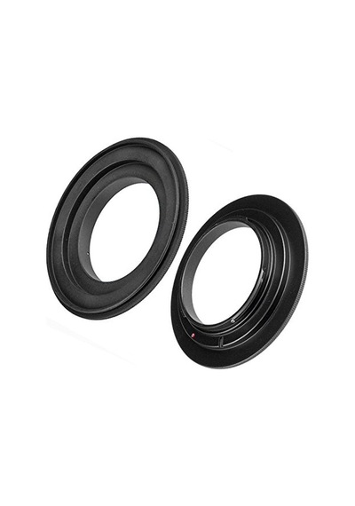 E Mount Ve Nex Ile Uyumlu 55mm Ters Objektif Adaptörü