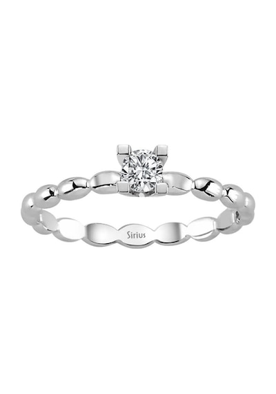Sirius G Renk 0,18 Karat Pırlanta 18 Ayar Tektaş Yüzük 0804R0274