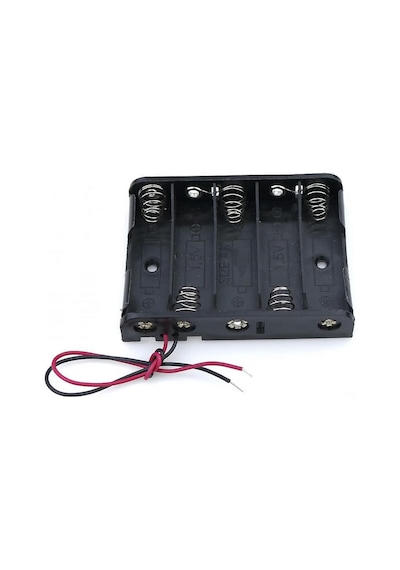 5'Li Aa Kalem Pil Kutusu Yuvası 7.5V Kablolu Kalem Pil Tutucu