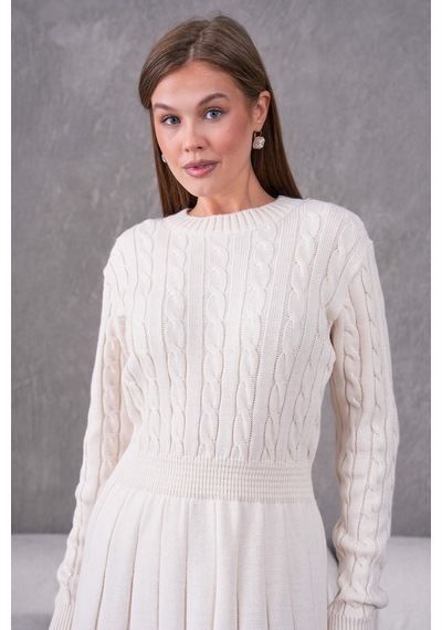 Flex Fashıon Saç Örgülü Trend Popüler Triko Mini Elbise Ekru - 662242424 Ekru - 662242424 Ekru Flex Fashıon Saç Örgülü Trend Popüler Triko Mini Elbise Ekru - 662242424 Ekru - 662242424 Ekru