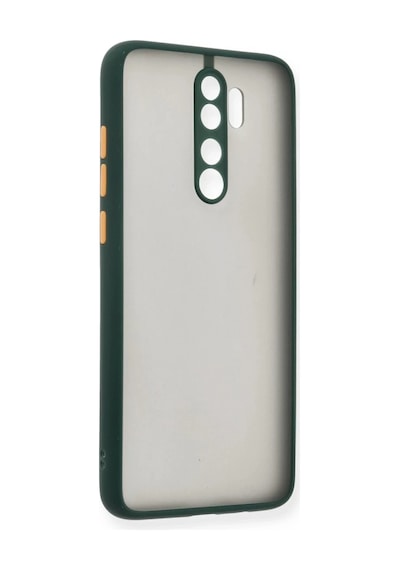 Northcity Xiaomi Redmi Note 8 Pro Uyumlu Kılıf Montreal Silikon Kapak - Yeşil