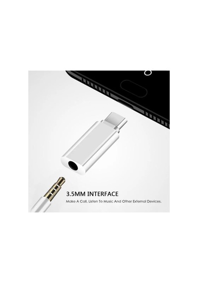 Dji Ozmo Pocket Telefon Uyumlu 3.5mm To Type C Mikrofon Adaptörü