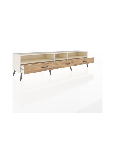 Hyperion Tv Ünitesi 3 Raflı 3 Çekmeceli 220x44x51 Aytaşı-aytaşı/çam Aytası/atlas Çam - Aytası Hyperion Tv Ünitesi 3 Raflı 3 Çekmeceli 220x44x51 Aytaşı-aytaşı/çam Aytası/atlas Çam - Aytası