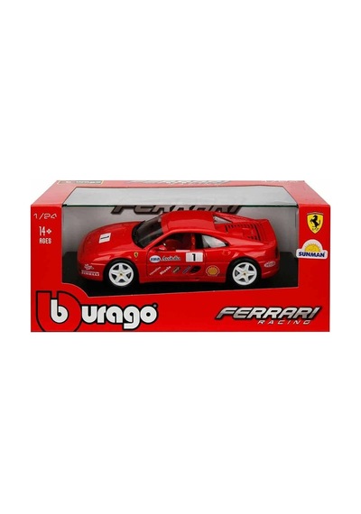 Bburago 1:24 Ferrari Racing F355 Challenge Model Araba