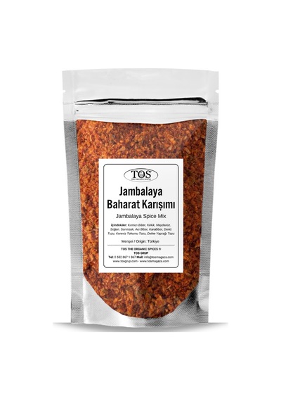 Jambalaya Baharat Karışımı 250 gr Jambalaya Spice Blend - Premium Quality | Baharat Karışımı