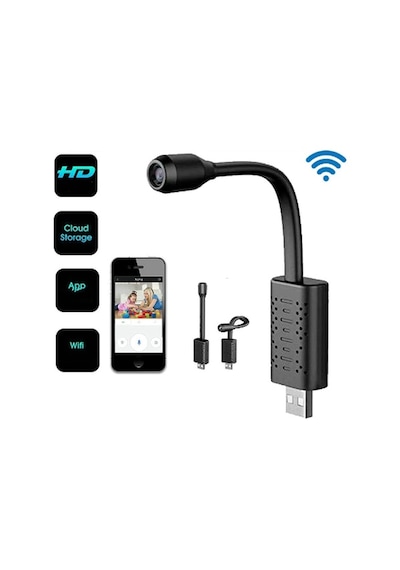 Kamera V380 Wifi ile 7/24 Uzaktan İzleme Powerbank Kullanım