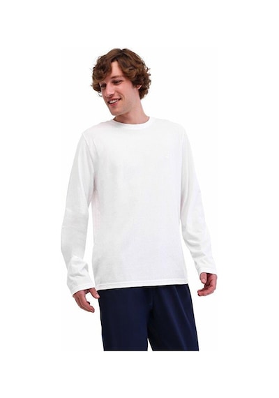 Kinetix Lumberjack Loen 14ljk-130-33 5pr Erkek Beyaz Uzun Kol T-shirt 102025427 Beyaz