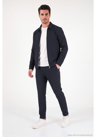 Buratti Regular Fit Belden Bağlamalı Düz Paça Pantolon Erkek Pantolon Cf26w6111111 Lacivert