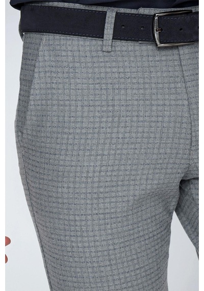 Efor P 1103 Slim Fit Gri Spor Pantolon Gri