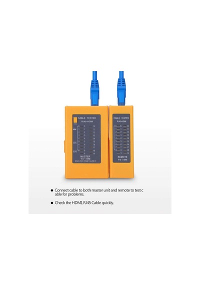 Taplin Tk-153h Rj45-cat5-cat6 + Hdmı Kablo Test Cihazı