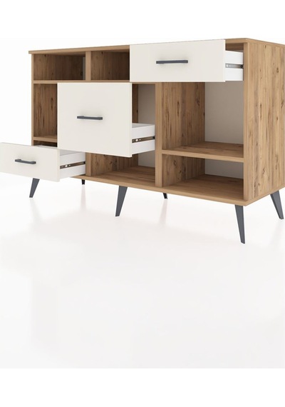Hyperion Konsol 4 Raflı 3 Çekmeceli 132x44x83 Çam-çam/aytaşı Çam/aytaşı Hyperion Konsol 4 Raflı 3 Çekmeceli 132x44x83 Çam-çam/aytaşı Çam/aytaşı