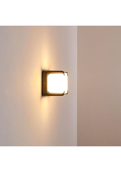 Octopus 18 Watt Günışığı Ledli Dış Mekan, Nemli Alan, Balkon, Banyo, Teras, Bahçe, Veranda Apliği Vizon
