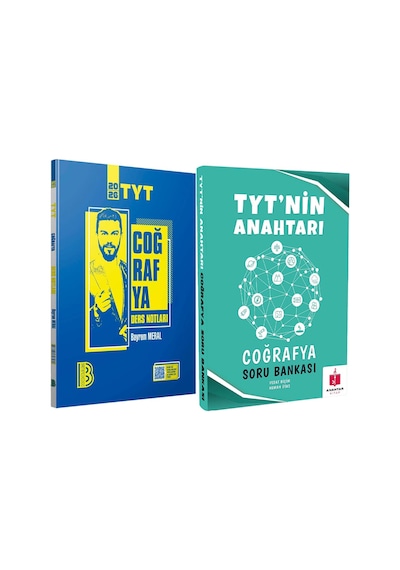 2026 Anahtar Kitap Tyt Coğrafya Soru Bankası Benim Hocam Tyt Coğrafya Ders Notları Bayram Meral
