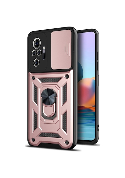 Xiaomi Redmi Note 10 Pro Kilif Kamera Korumali Sürgülü Zirh Tank 446594864