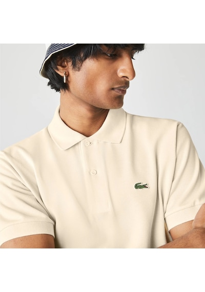 Lacoste Erkek Klasik Pike Kumaş Polo T-shirt Füme