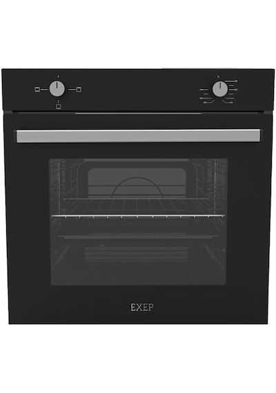 Exep Basic Eğik EF-200 - EO-330 - ED-401 Siyah Ankastre Set