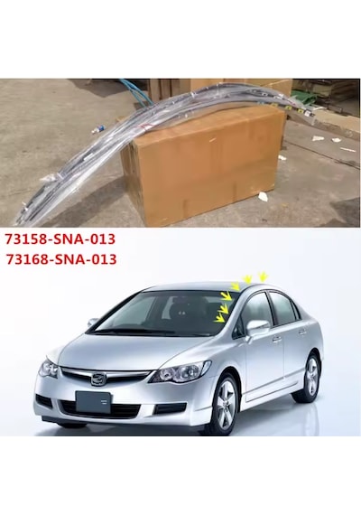 Honda Cıvıc Tavan Çıtası Fd6 Takım 2006-2011 Sağ Ve Sol 2 Adet