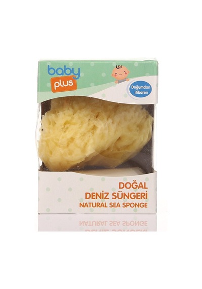 Baby Plus Doğal Deniz Bebek Banyo Süngeri BLN-SA10