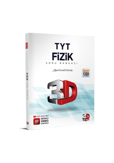Tyt 3D Fizik Soru Bankası - Çözüm Yayınları