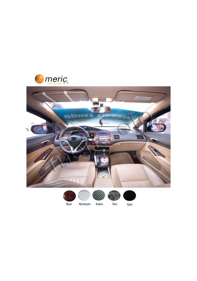 Meriç® Honda Civic Ön Torpido Kaplama 16 Parça 2006-2011 (530156396)