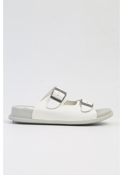 Pierre Cardin Pc-7176- 3805 Beyaz-kadın Terlik Beyaz