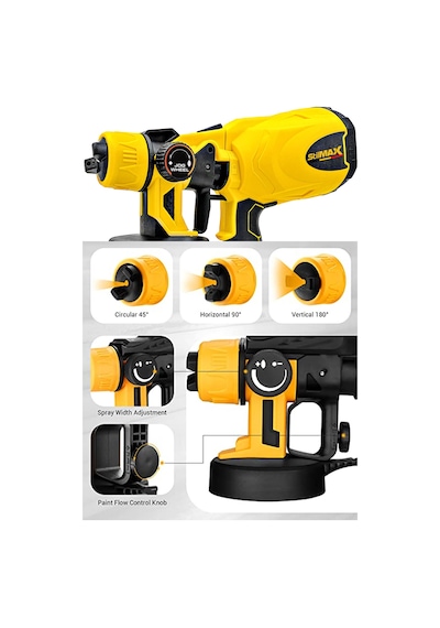 Stilmax Germany 48V 10Ah Çift Akülü Sprey Boya Tabancası