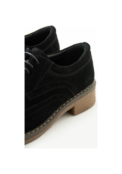 King Paolo King Shoes Küçük Numara Kışlık Erkek Ayakkabısı Kahverengi