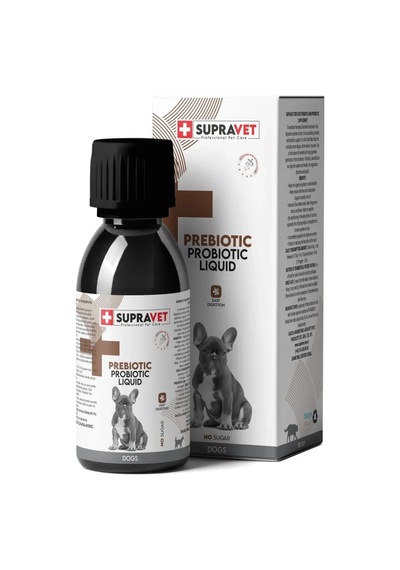 Supravet Köpek Bağışıklık Güçlendirici Sıvı Probiyotik + Prebiyotik Takviyesi 100 Ml