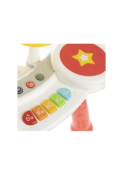 Babycim Küçük Müzisyen Setim Piano & Batery Pembe BRL-HE0525