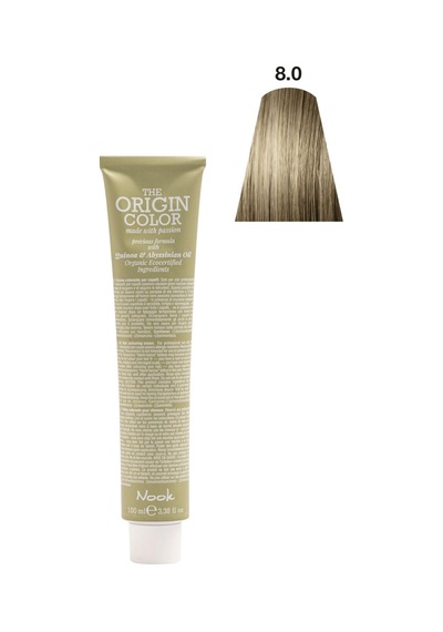 Nook Origin Color Profesyonel Saç Boyası 100 ML Koyu Doğal Sarı