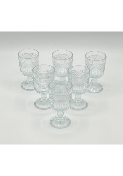 Star Glass 6lı Kahve Yanı Su Bardağı