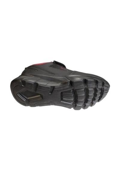 Kinetix Erkek Çocuk Siyah Gri Çırtlı Comfort Rahat Taban Sneaker Spor Ayakkabı 001