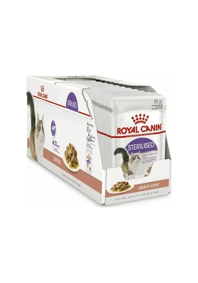Royal Canın Royal Canin Pouch Yaş Kedi Maması, Sterilize Edilmiş Kediler İçin 28 Adet 164398550