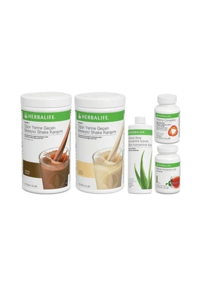 2 Li Set Bitkisel Zengin Içerikli Çikolata Aromalı 500 Gr 2 Adet Shake Bitkisel