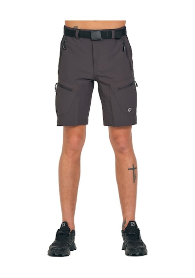 Q&steinbock Erkek Outdoor Şort Sparta-23593 Gri