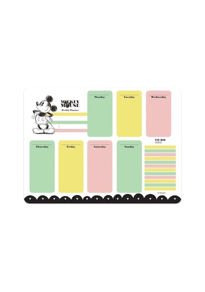 Mickey Mouse 17x24 Haftalık Planner Diğer
