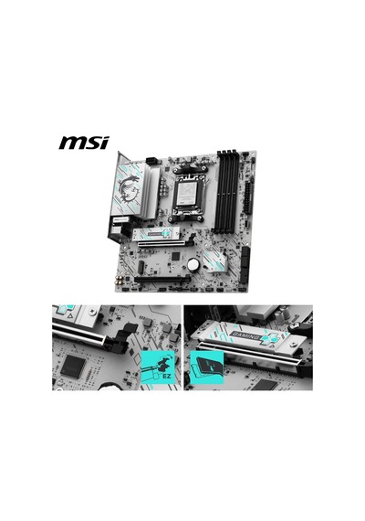 Pro B840m Gamıng Plus Wıfı6e Ddr5 Hdmı Pcıe 16x V4.0 Am5 Matx