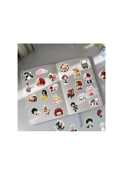 Lexroo My Hero Academia Sticker Seti Çok Renkli