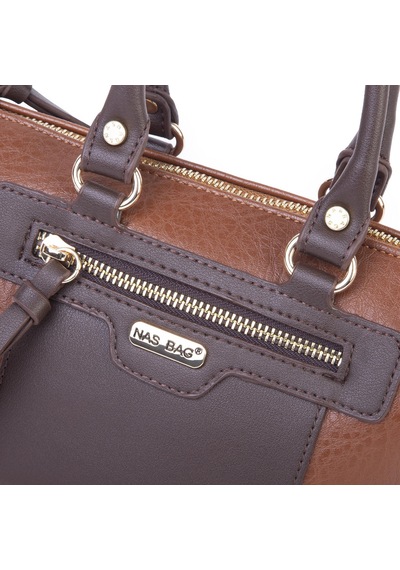 Nas Bag Kadın Mini El Ve Postacı Çantası Taba Kahve Victoria